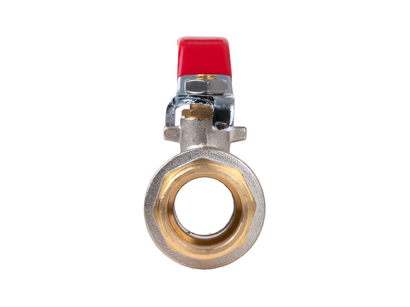 3/4" ball valve with choke / external + internal thread