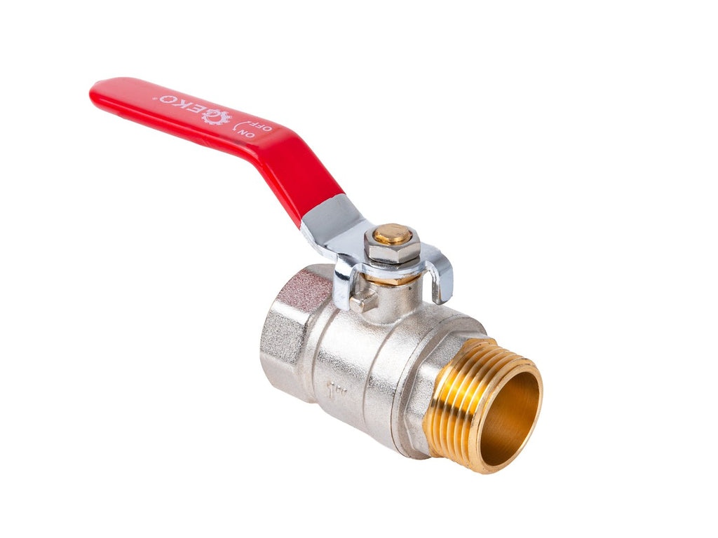 1" Ball Valve with Choke / External + Internal Thread