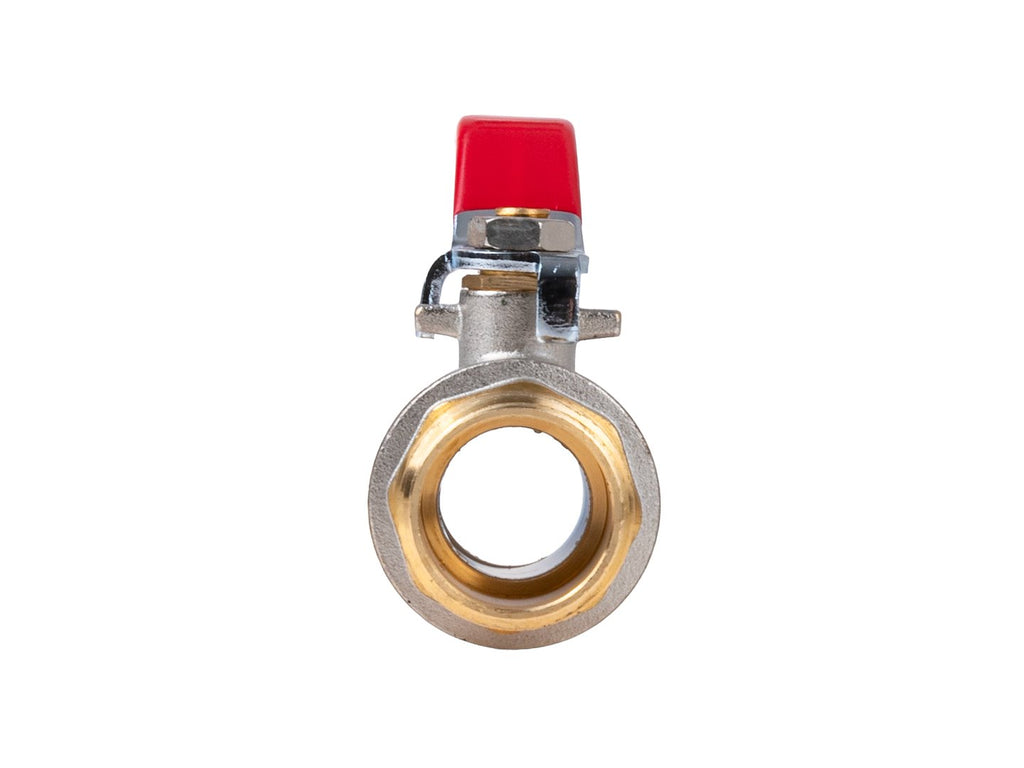 1" Ball Valve with Choke / External + Internal Thread