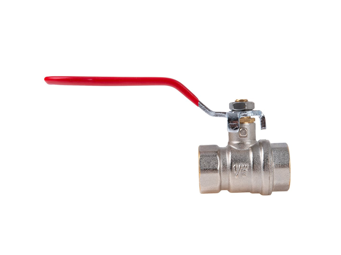 1/2" ball valve with choke — internal+internal thread