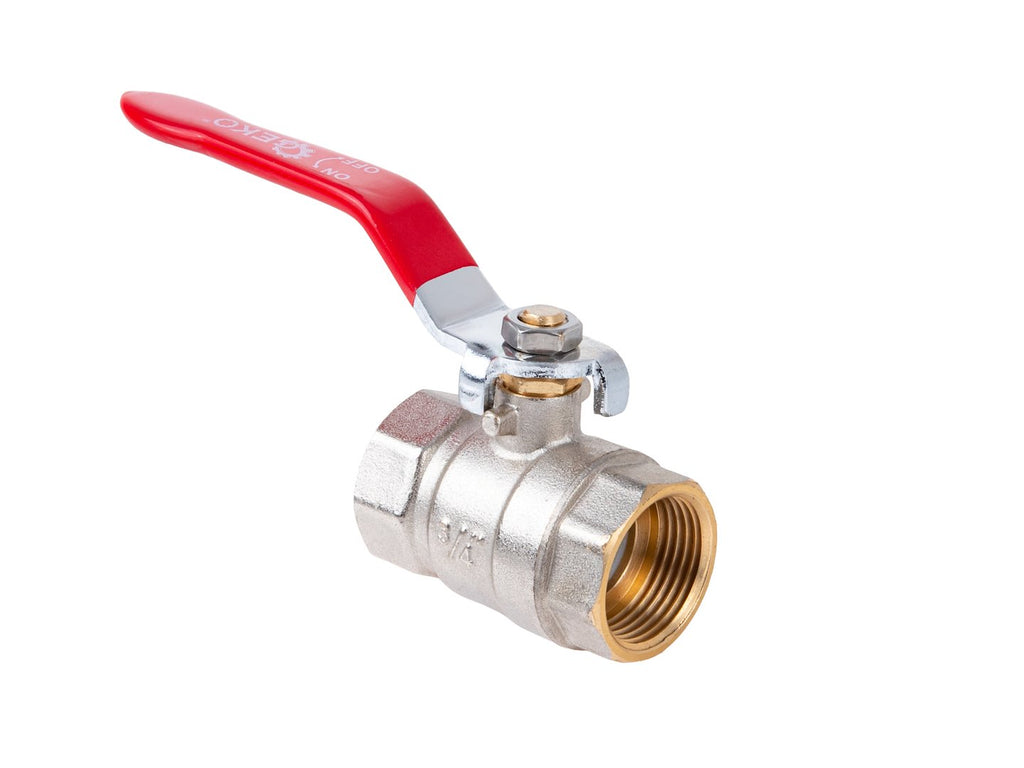 3/4" ball valve with choke (internal thread / internal thread)