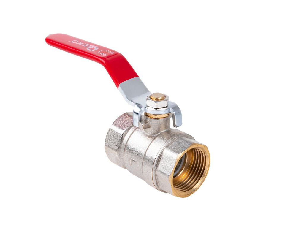 1" ball valve with choke / internal + internal thread