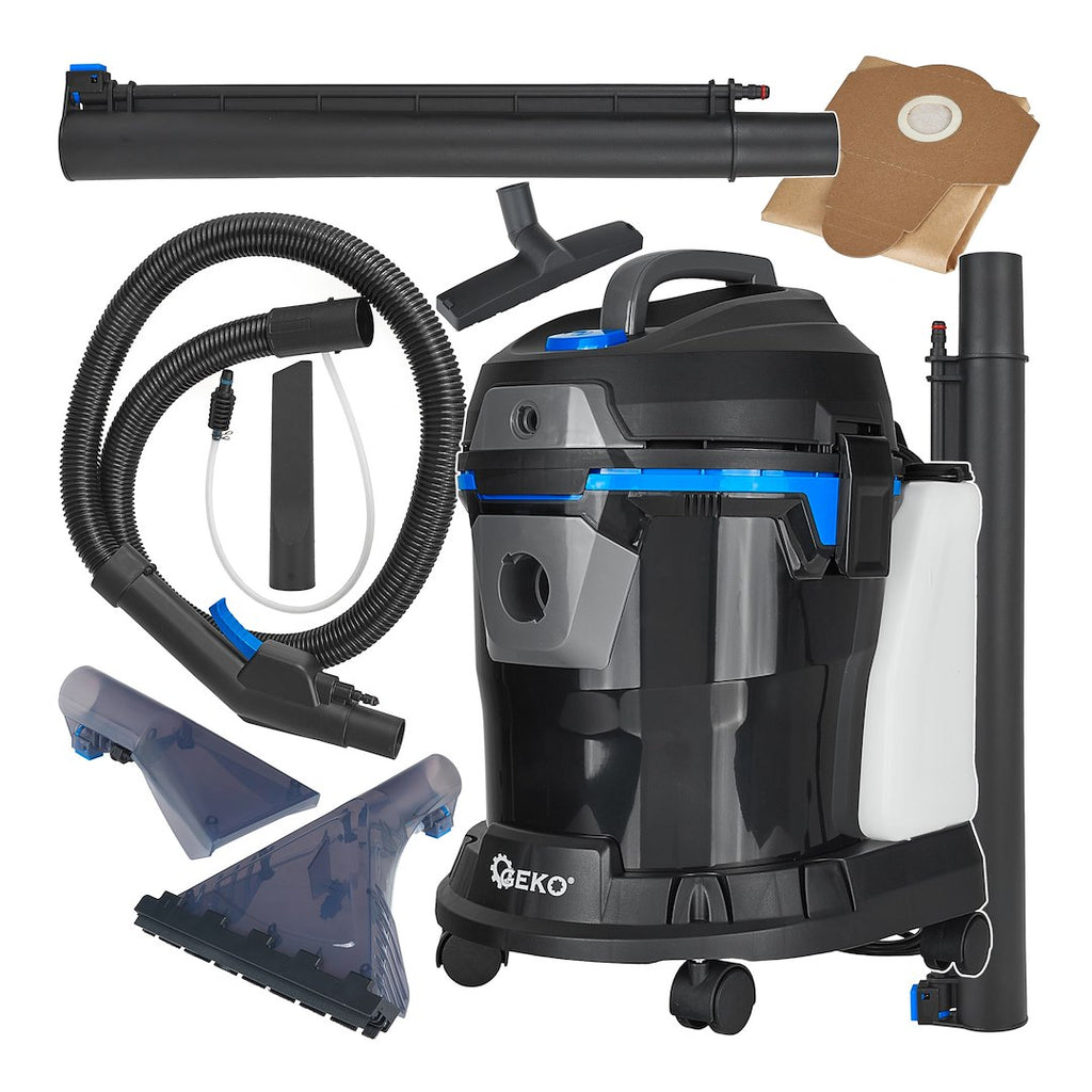 4-in-1 ABS 1400W 15L Washing Vacuum Cleaner