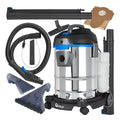 4-in-1 SS 1400 W 20 L washing vacuum cleaner