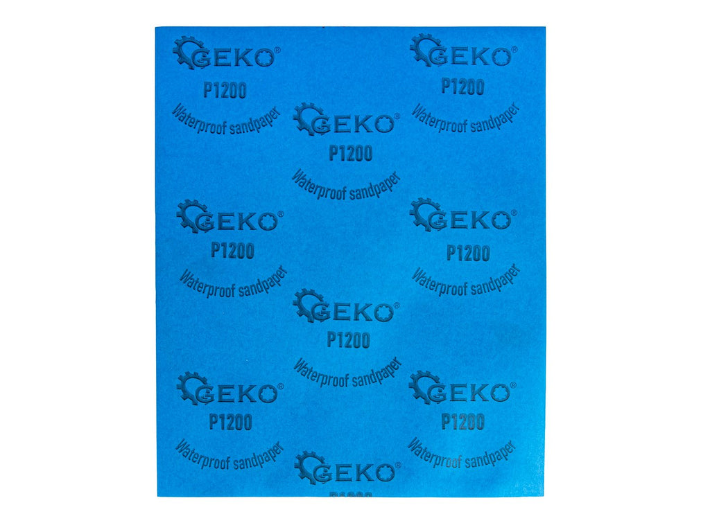 Waterproof sandpaper – sheet 230 × 280 mm P1200 – Pack of 50