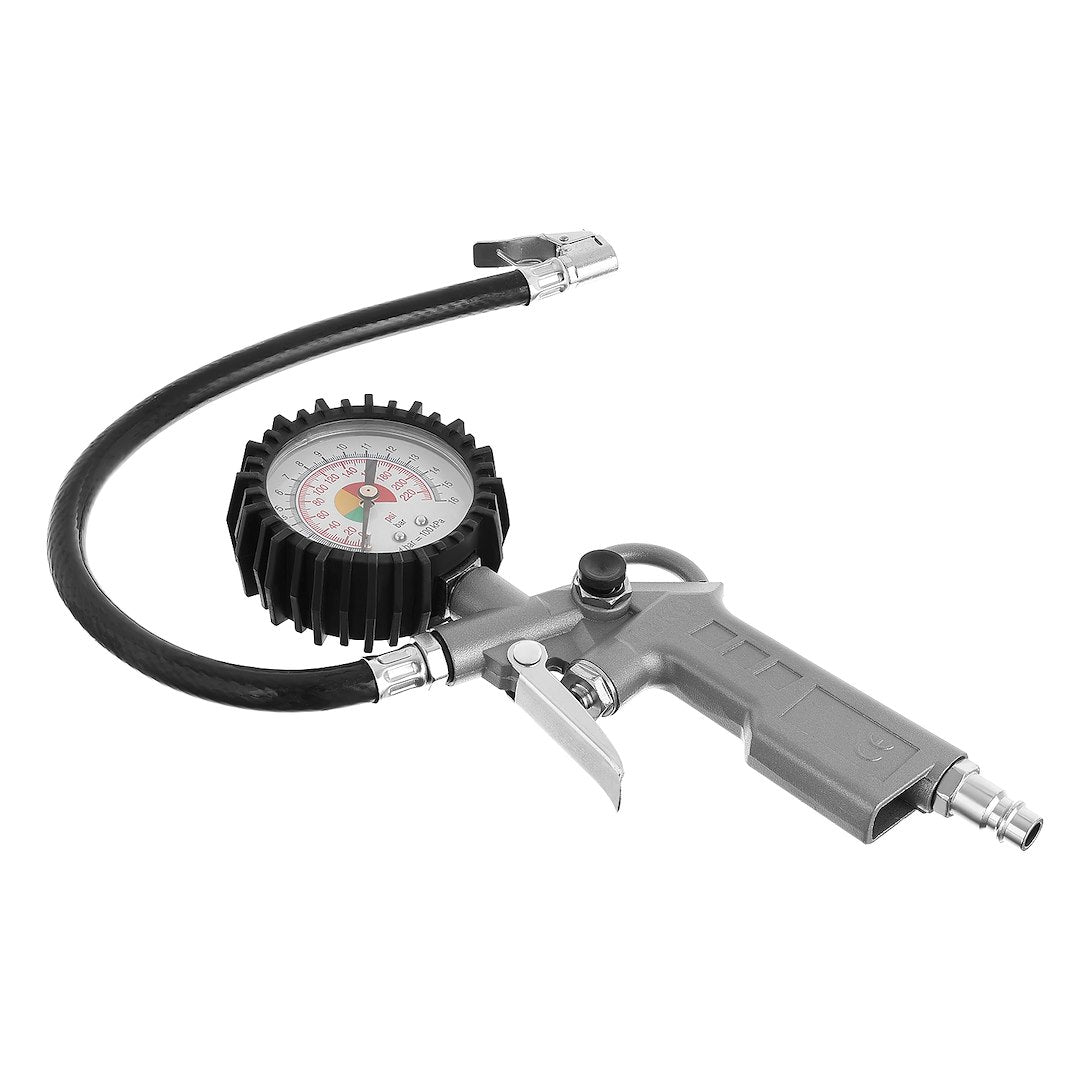 Pistol-grip Tire Inflator with Gauge