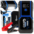 12V Jump Starter — 10000 mAh, 400A, LED, QC3.0