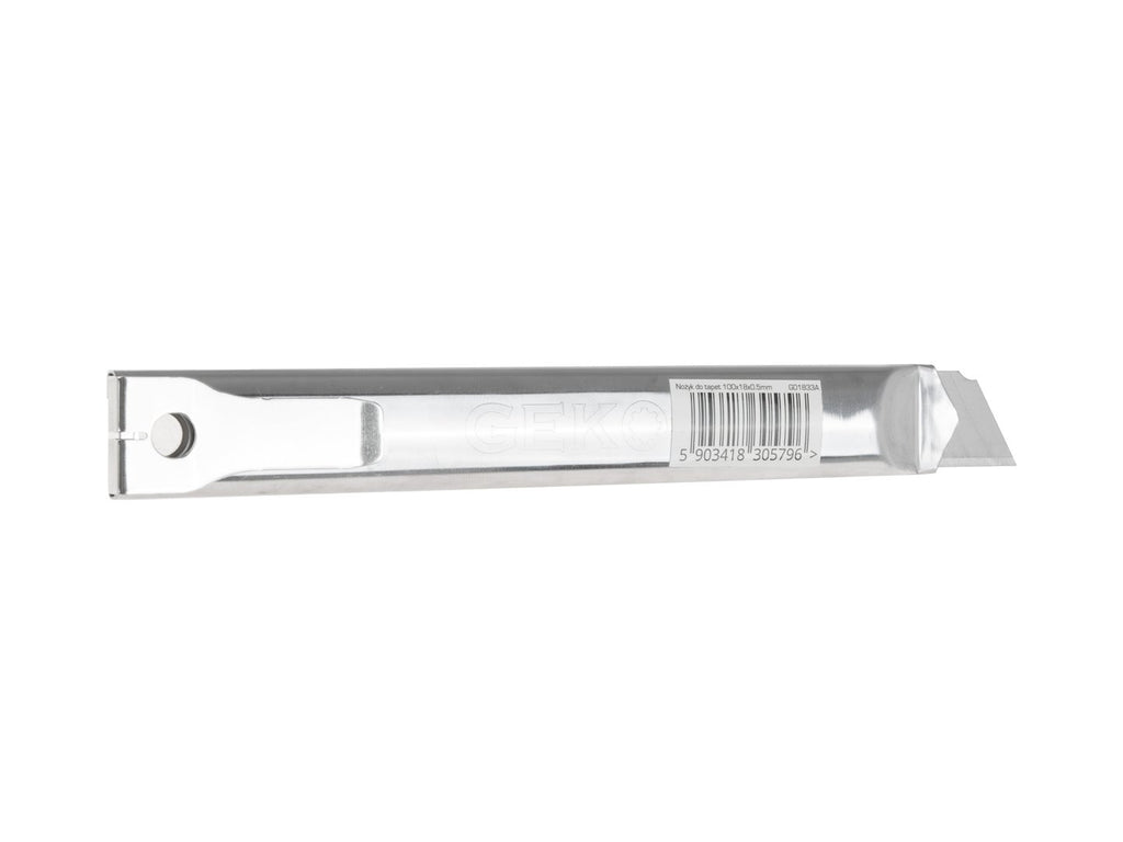Utility knife 100x18x0.5 mm SS SK4 – display box – Pack of 24