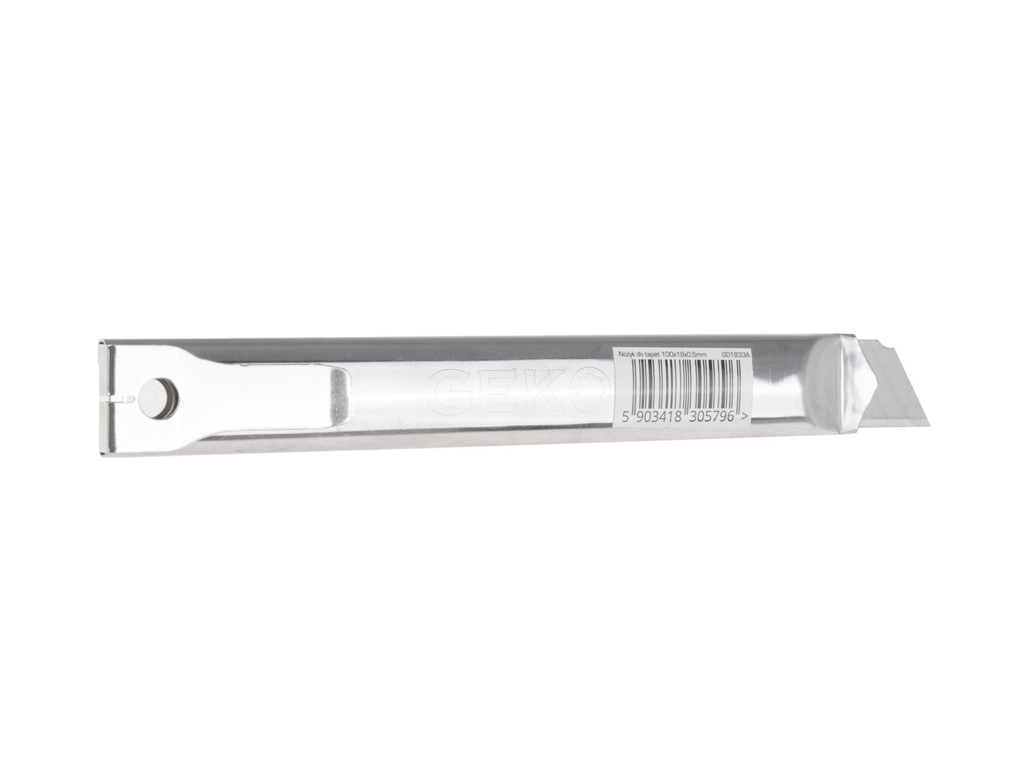 Utility knife 100x18x0.5 mm SS SK4 – display box – Pack of 24