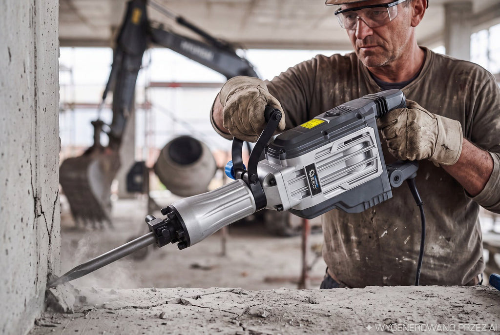 Demolition Breaker 65J 1700W with accessories
