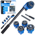 Hand Pipe Threading Set – 4-Piece, 3/8"-1"