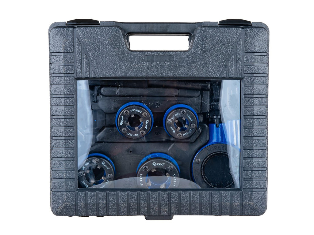 Hand Pipe Threading Set – 4-Piece, 3/8"-1"