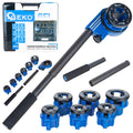 Hand Pipe Threading Set – 6-piece, 1/4"-5/4"