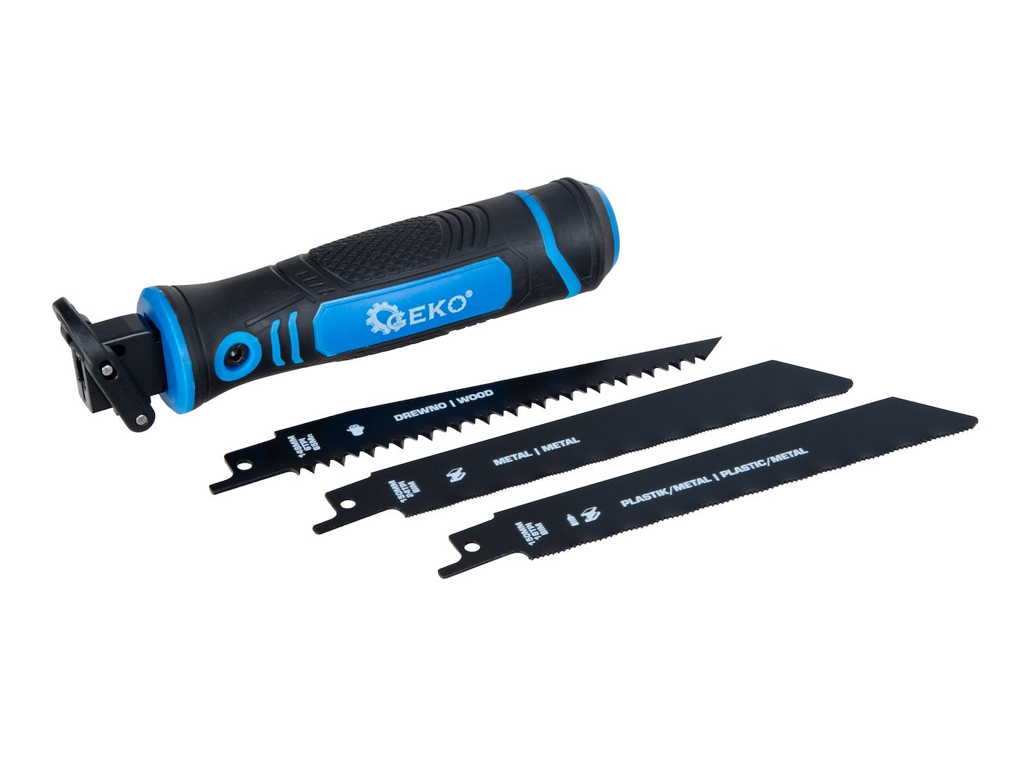 Saber Saw Blade Holder with 3 × 150 mm Blades