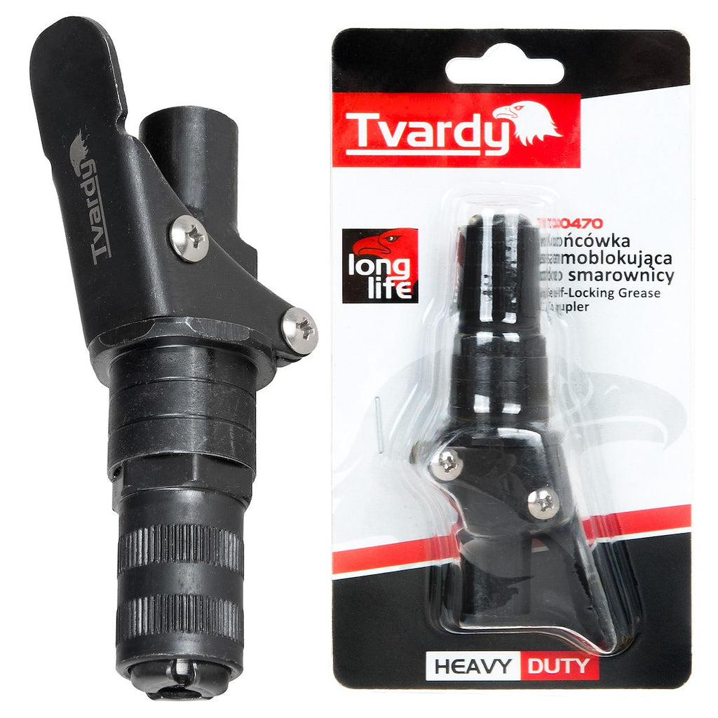 Heavy-Duty Self-Locking Grease Coupler