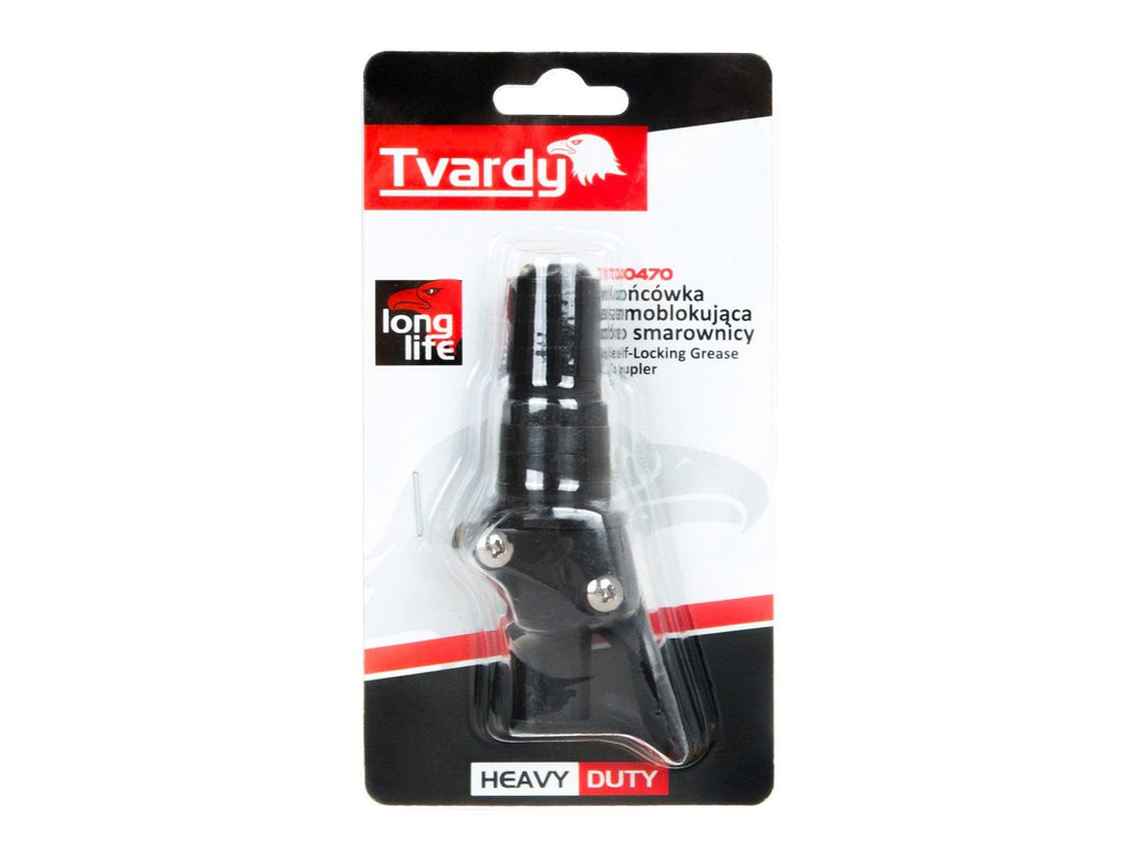 Heavy-Duty Self-Locking Grease Coupler