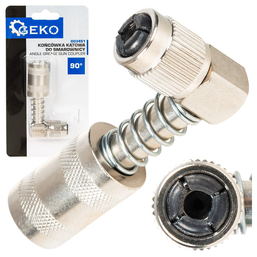 1/8" 90° Angle Grease Gun Coupler