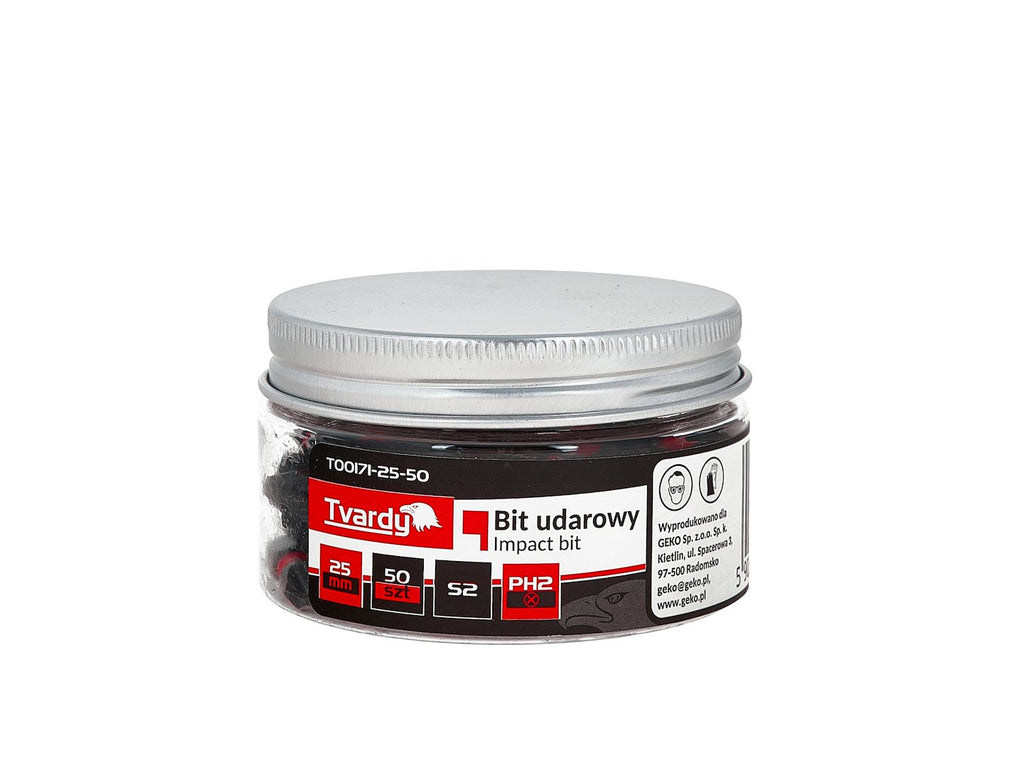 Impact bit PH2 25 mm S2 - jar – Pack of 50