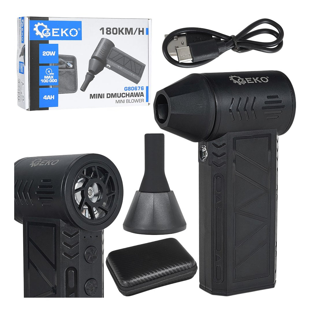 Mini Air Blower COMPACT 7.4V 4000mAh USB-C LED