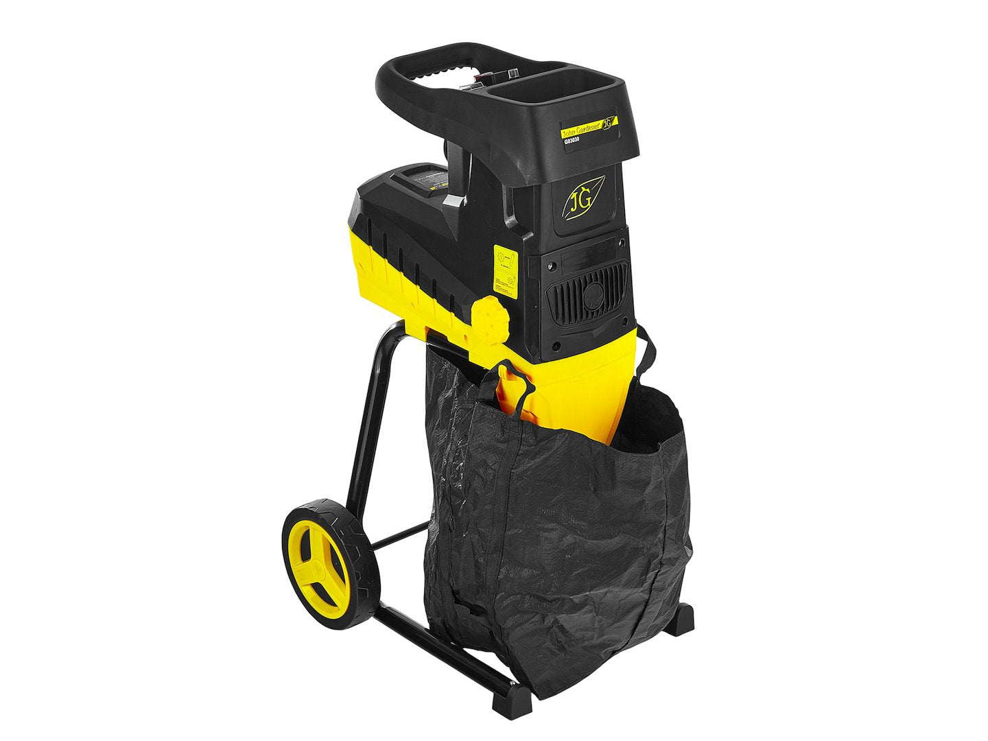Silent Electric Garden Shredder with Collection Bag 45mm - 50L