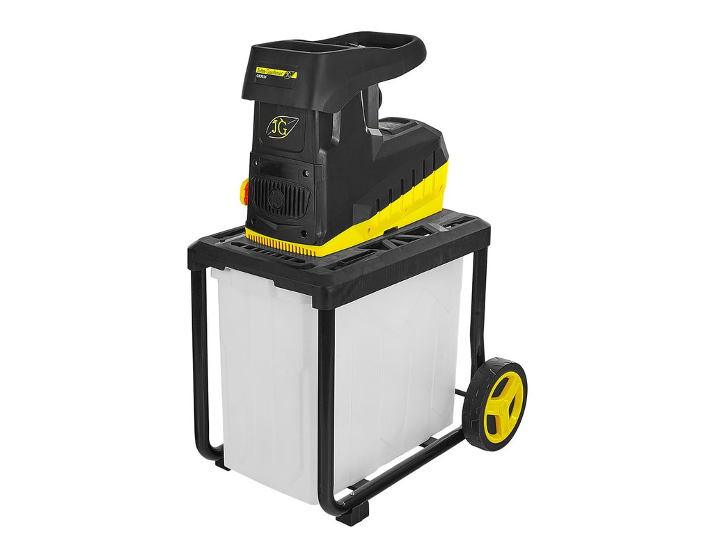 Silent Roller Garden Shredder with Collection Box 45 mm - 60 L