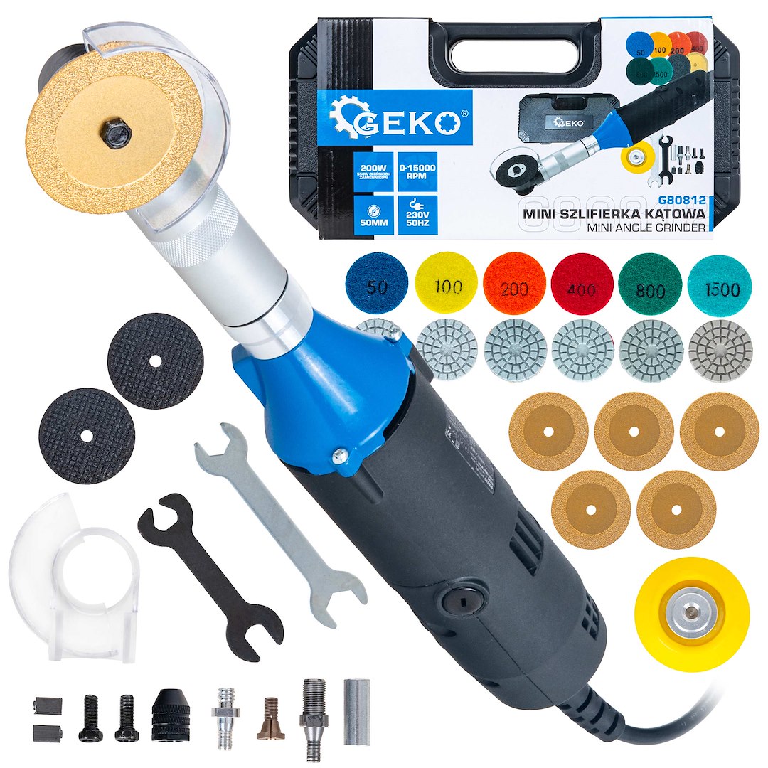 Mini Precision Angle Grinder + Accessories