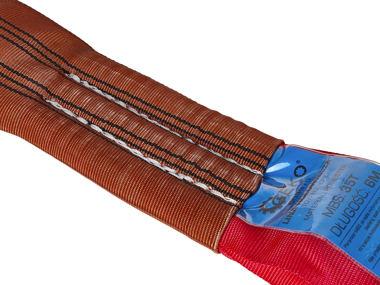 Polyester Tow Rope 35 T, 6 m