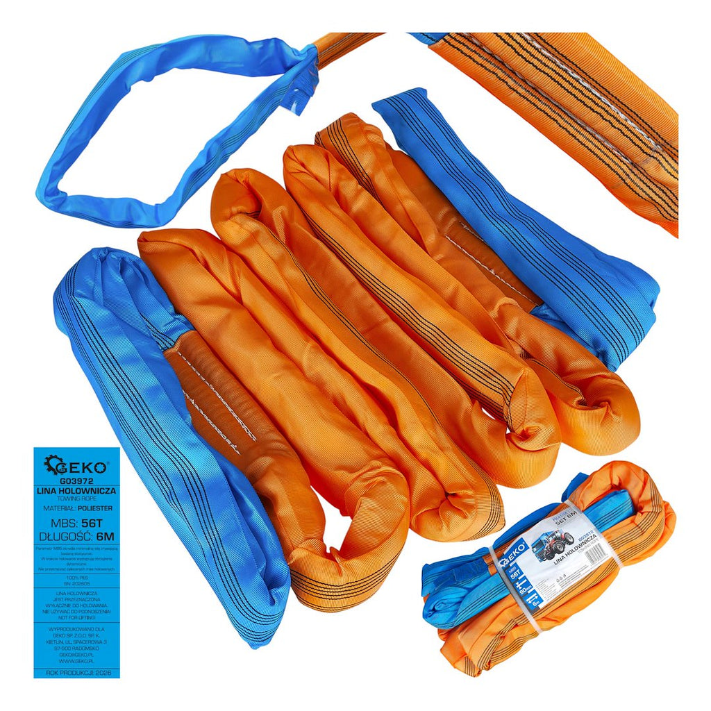 Polyester Tow Rope 56T, 6M
