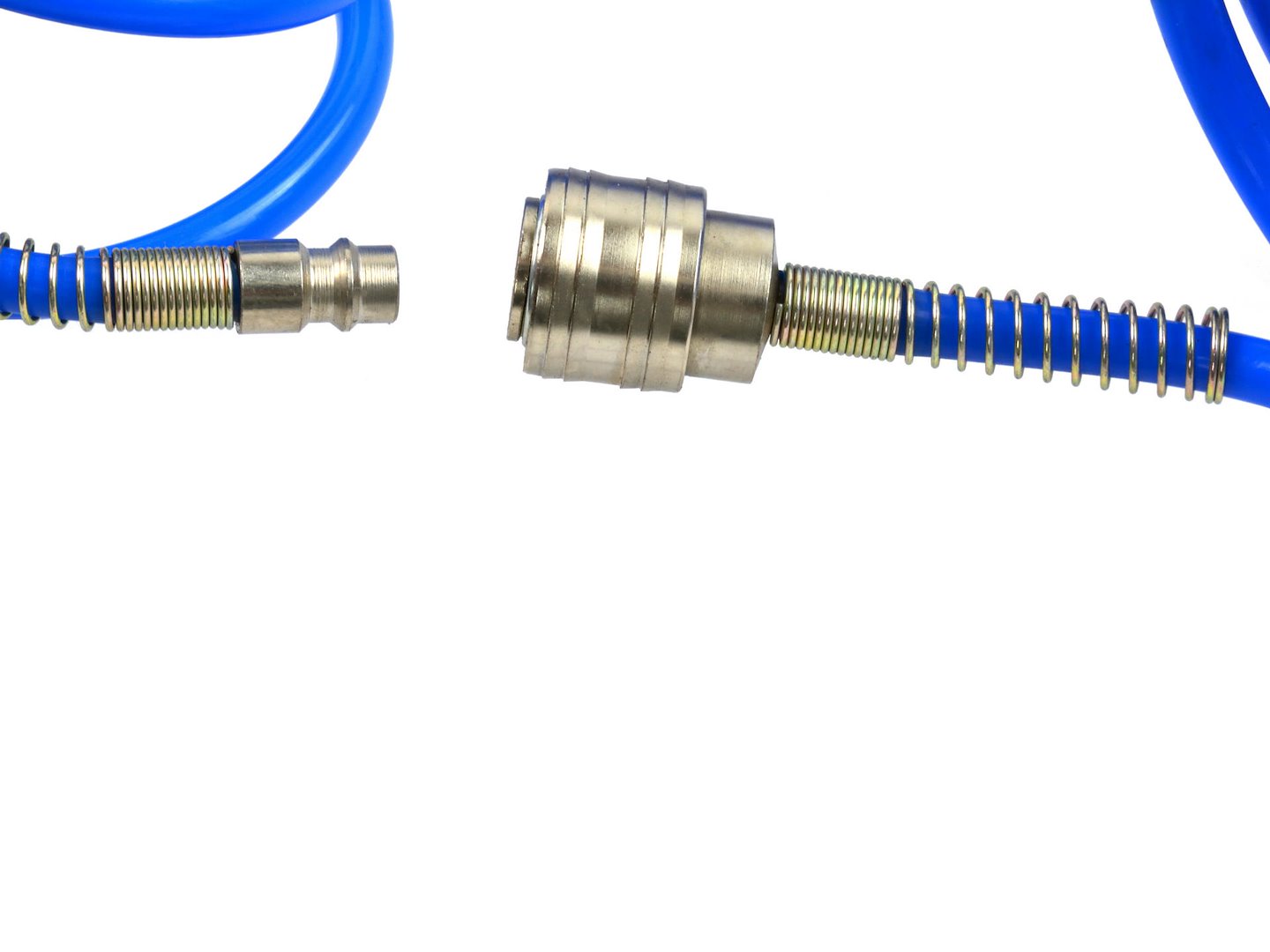 PE air hose 5 x 8 mm, 15 m with European quick connector