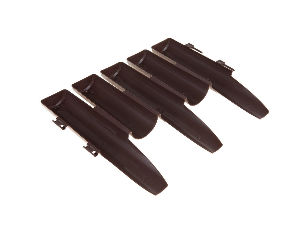 Garden Edging – Lawn Border Palisade, 2.5 m Set – Brown
