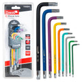 9 pcs Long-Arm Torx Key Set, S2 material