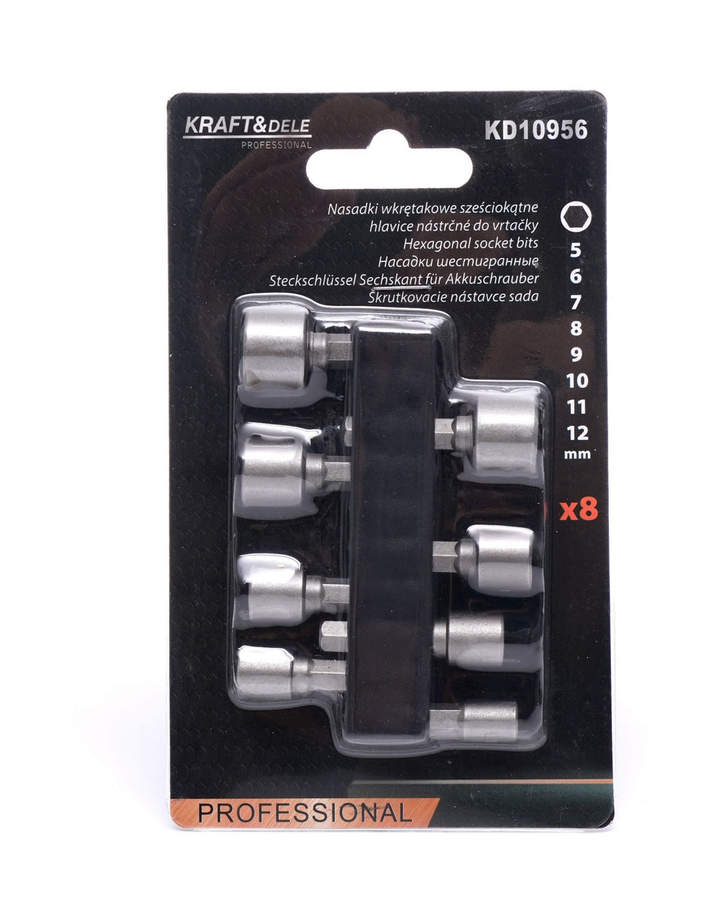 Kuuskant-kruvikeerajaotsikute komplekt 8 tk. KD10956 (P)