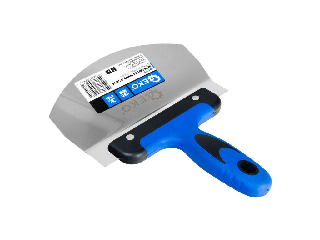 165 mm semi-oval stainless steel bucket scoop
