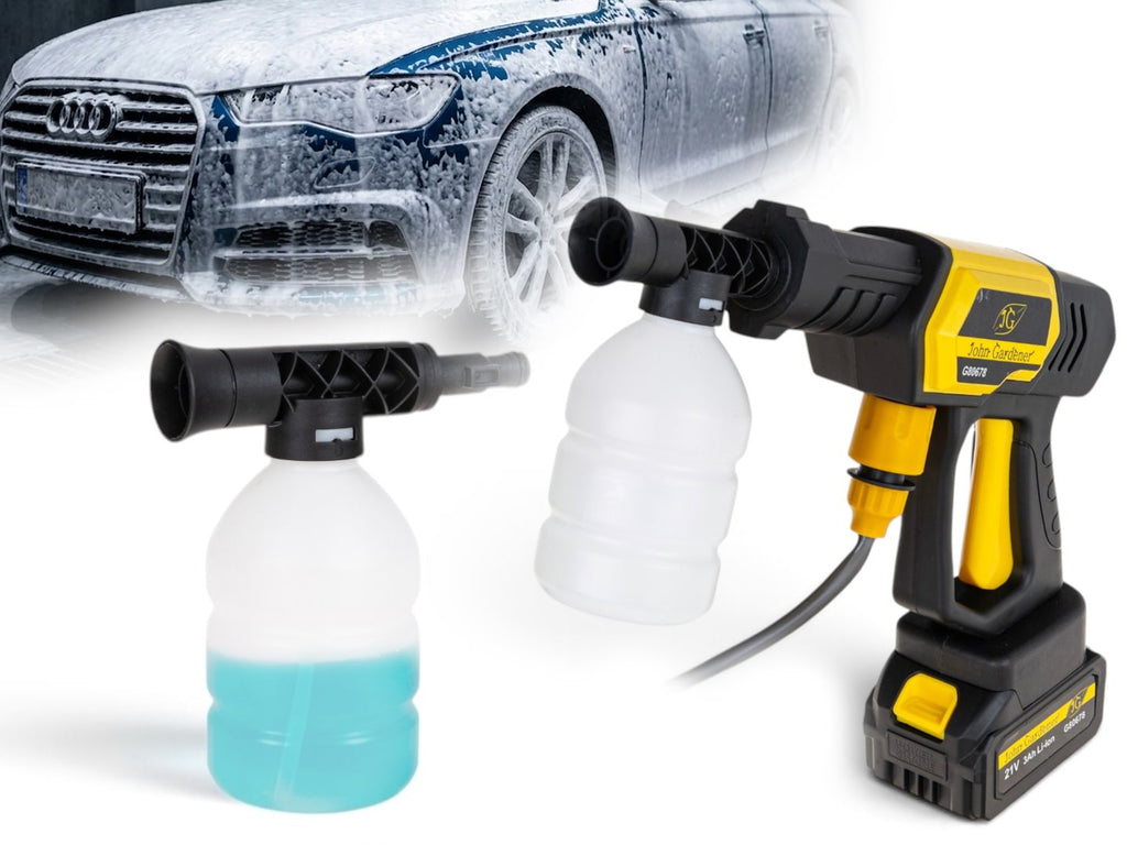 21V cordless car washer 2x3.0Ah – XXL set