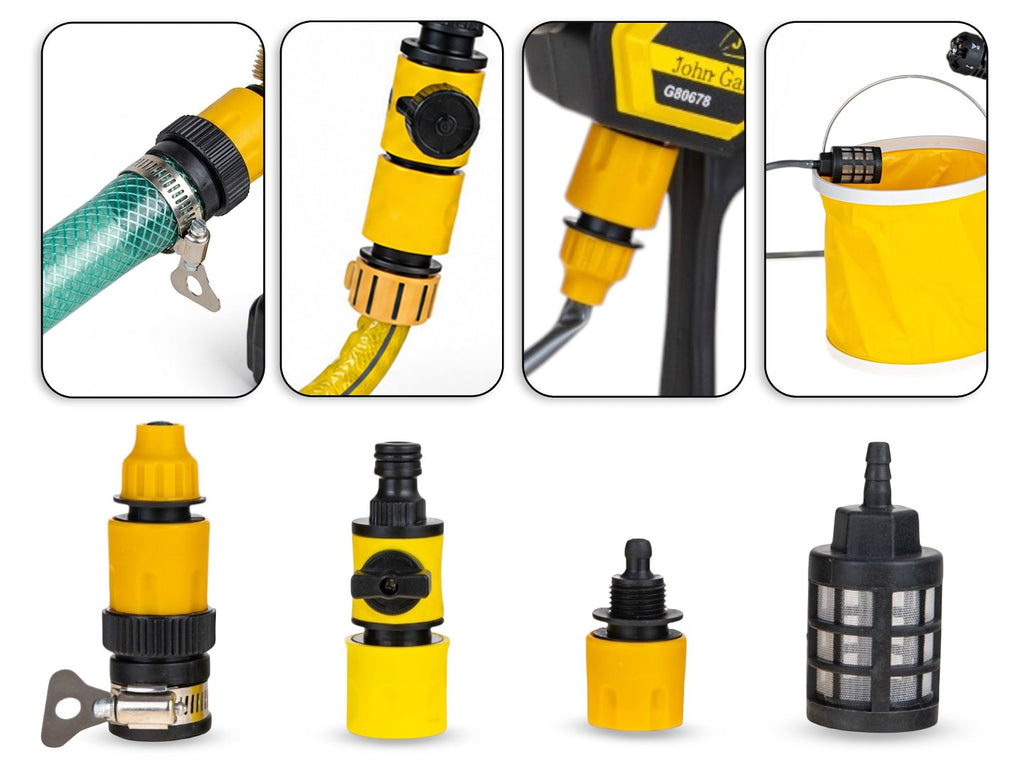 21V cordless car washer 2x3.0Ah – XXL set