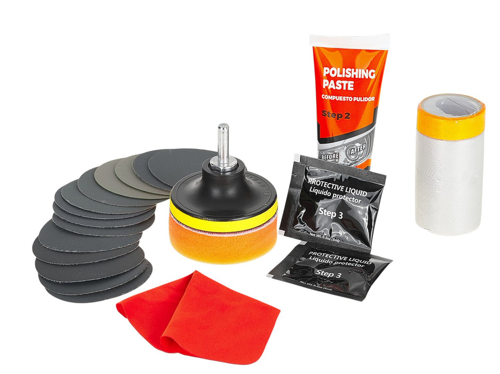 22-piece headlight restoration kit