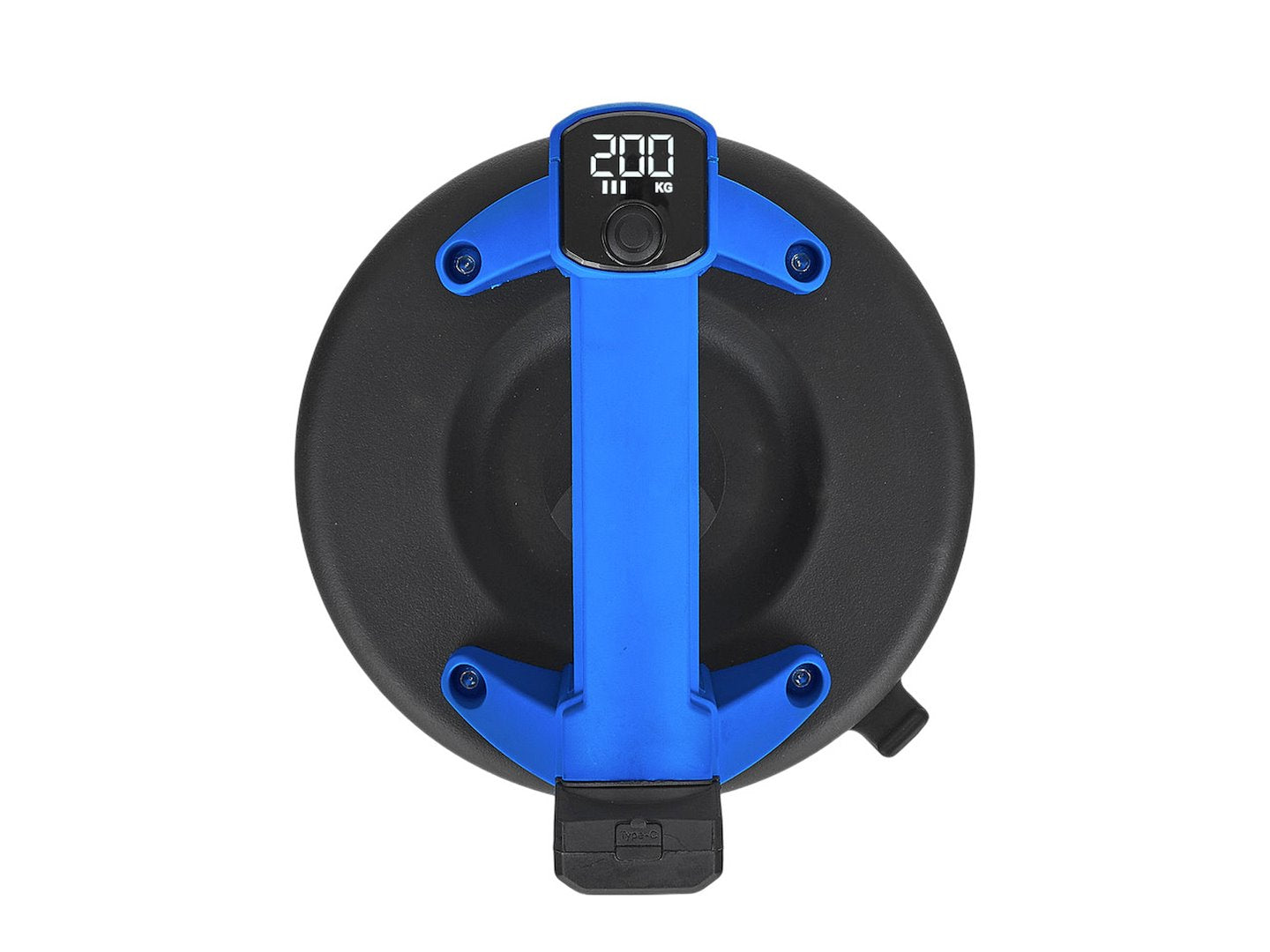 Battery vacuum suction cup 210mm 200kg 2x2.0Ah 7,4V