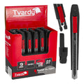 Utility knife 80 x 9 x 0.4 mm SK2H TVARDY – display box – Pack of 24