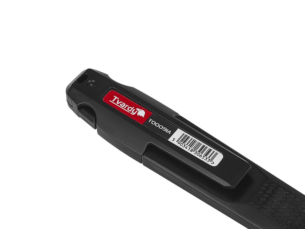 Utility knife 80 x 9 x 0.4 mm SK2H TVARDY – display box – Pack of 24