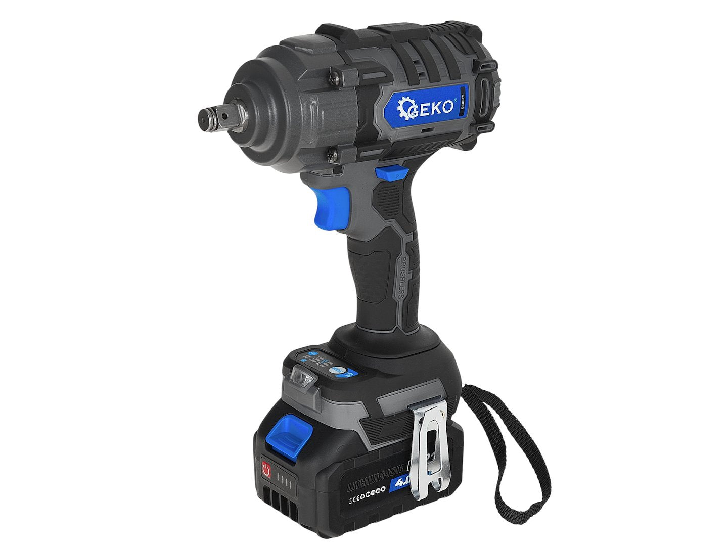 21V 850Nm Cordless Brushless Impact Wrench 2x4.0Ah