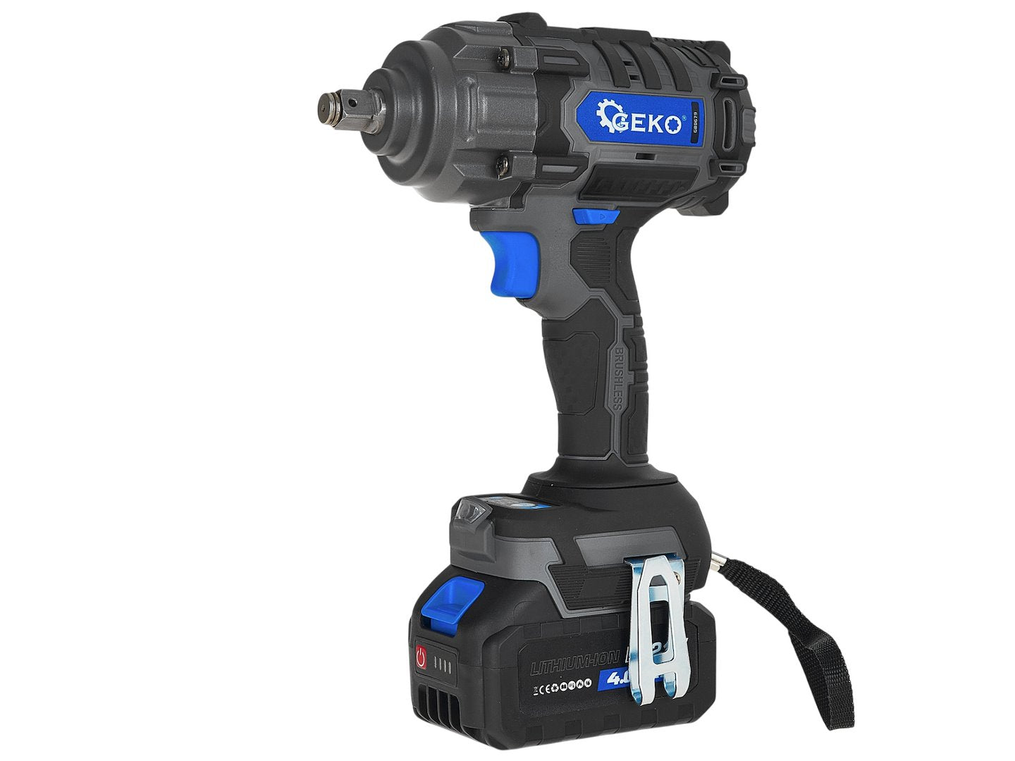21V 850Nm Cordless Brushless Impact Wrench 2x4.0Ah