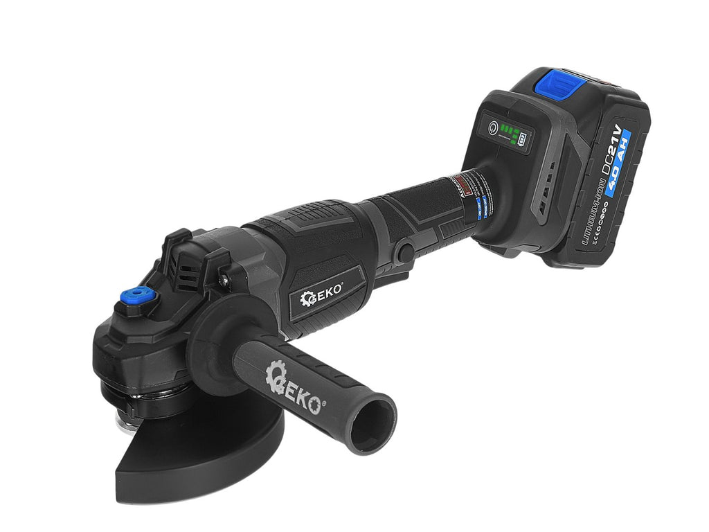 21V 950W Cordless Brushless Angle Grinder 2×4.0Ah