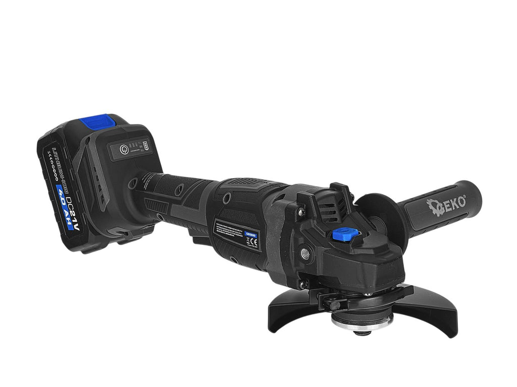 21V 950W Cordless Brushless Angle Grinder 2×4.0Ah