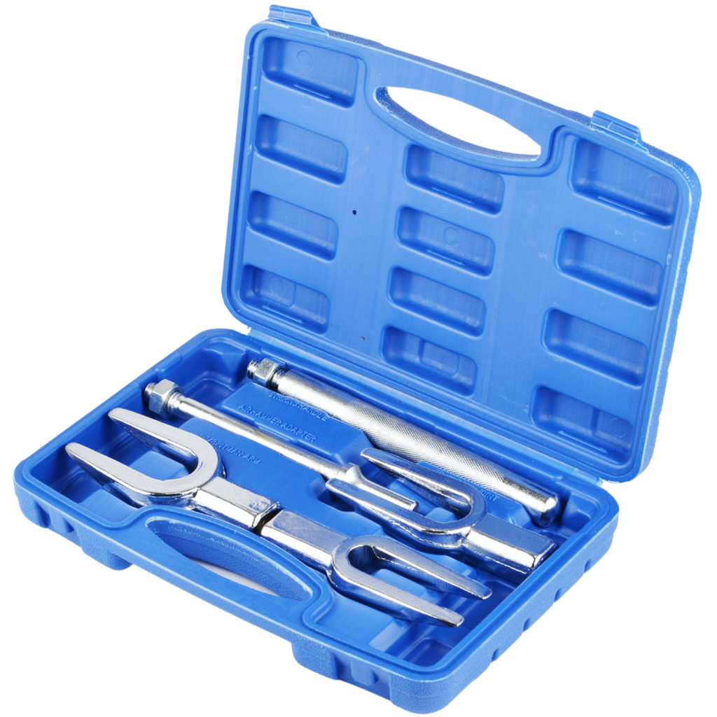 Tihvti ja roolivarda otsa eemaldamise kahvlid