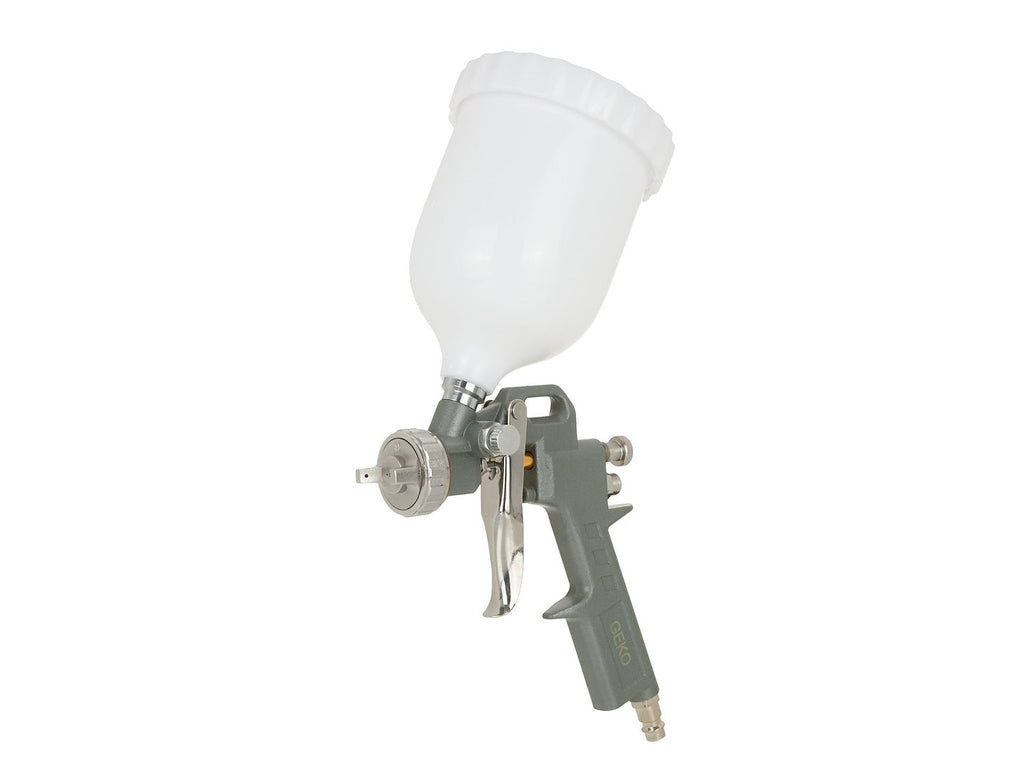 GEKO HVLP Spray Gun, 500 ml Aluminum Cup, 1.5 mm