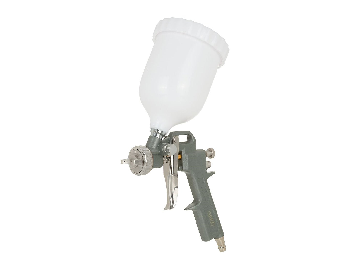 GEKO HVLP Spray Gun, 500 ml Aluminum Cup, 1.5 mm
