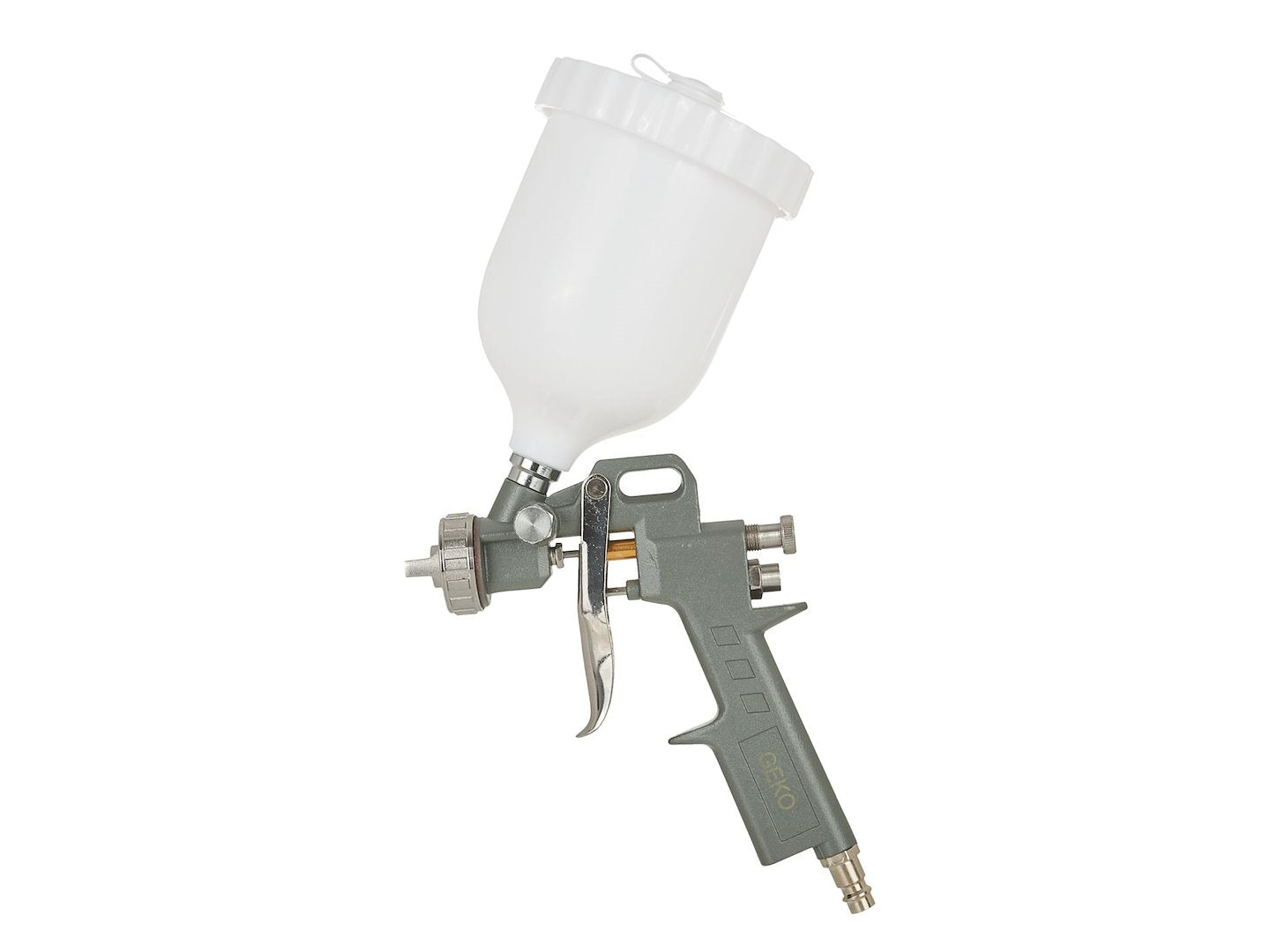 GEKO HVLP Spray Gun, 500 ml Aluminum Cup, 1.5 mm