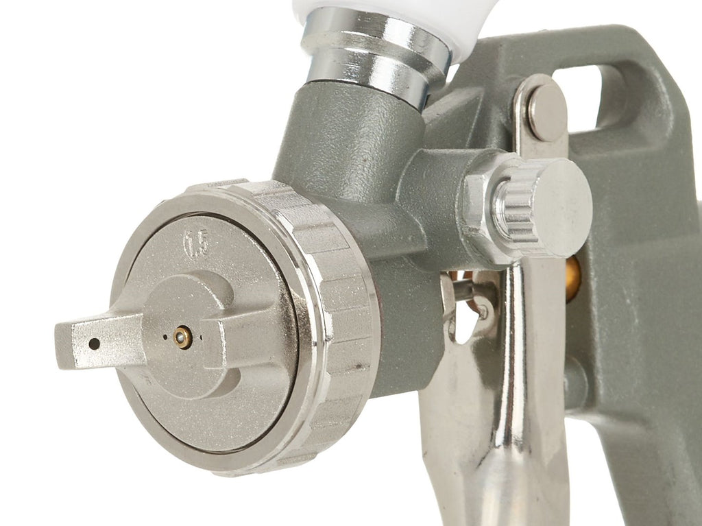 GEKO HVLP Spray Gun, 500 ml Aluminum Cup, 1.5 mm