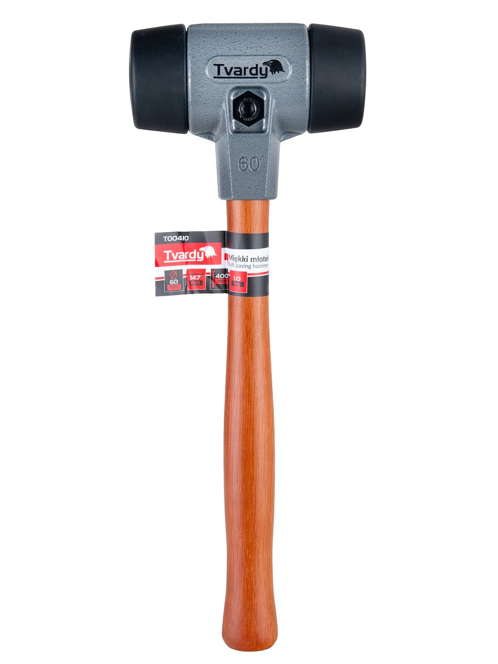Soft-faced paving hammer 60 mm