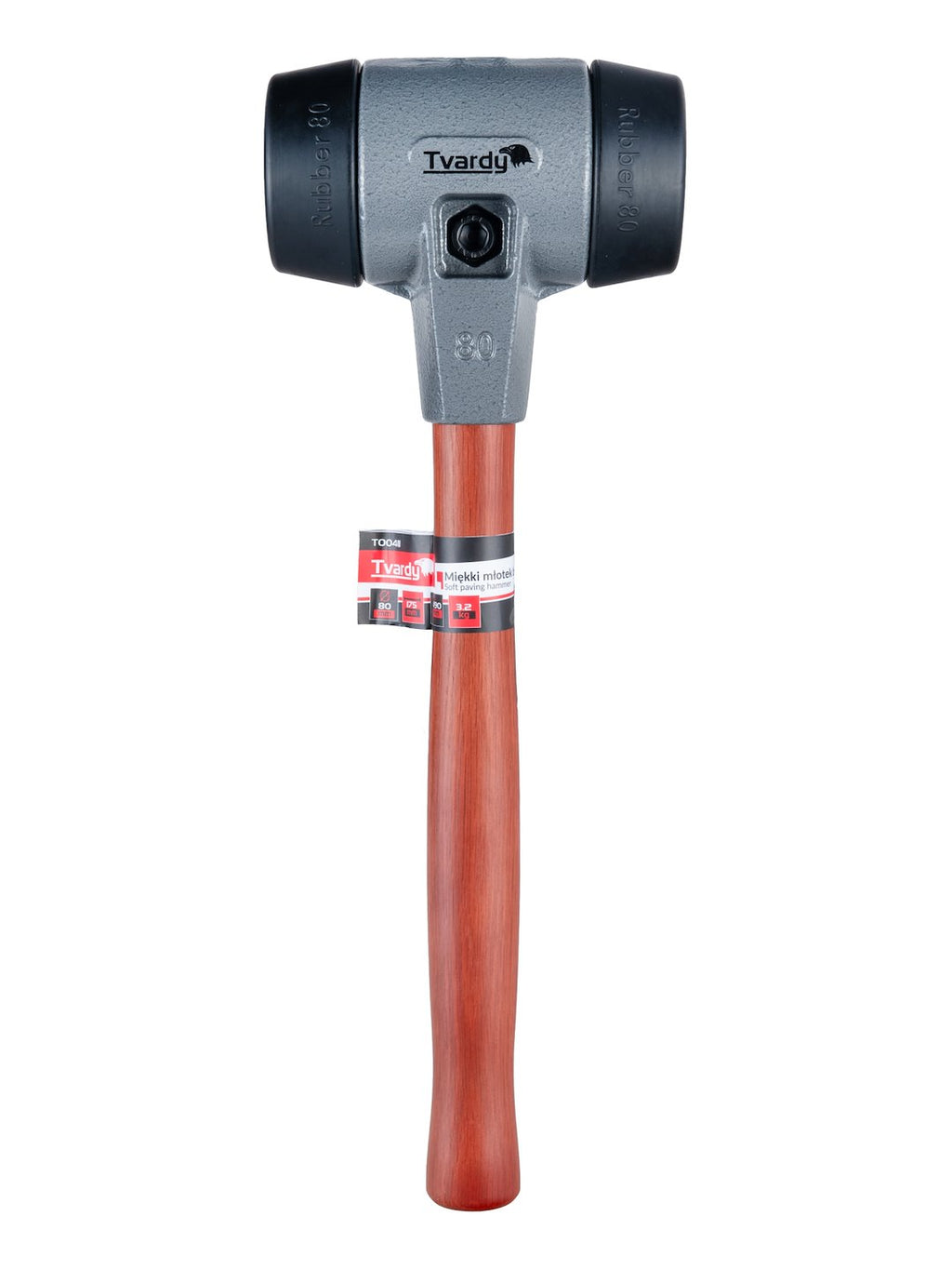 Soft-faced paving hammer, 80 mm